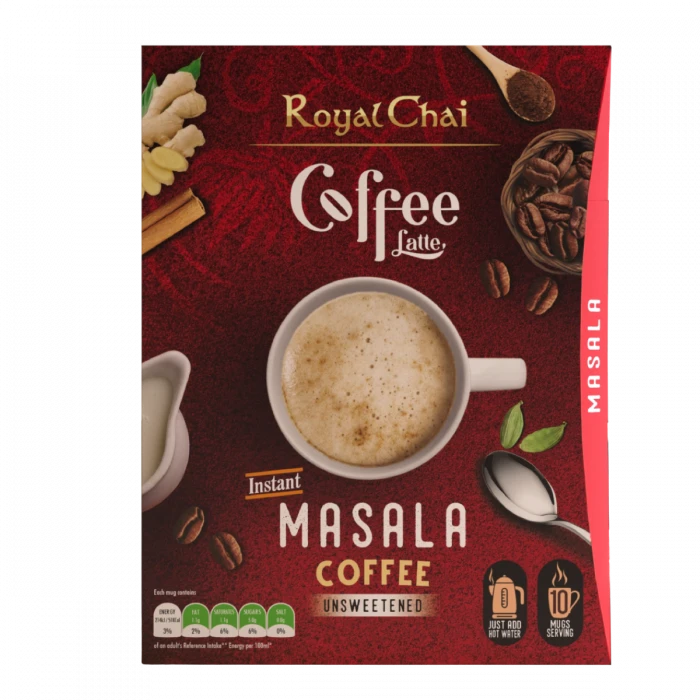 Royal Chai Masala Coffee Latte ONGEZOET 1 Royal Chai Masala Coffee Latte ONGEZOET