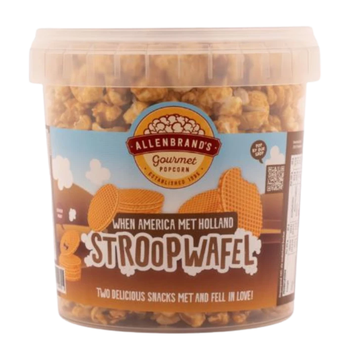 Allenbrands Gourmet Popcorn Stroopwafel Popcorn