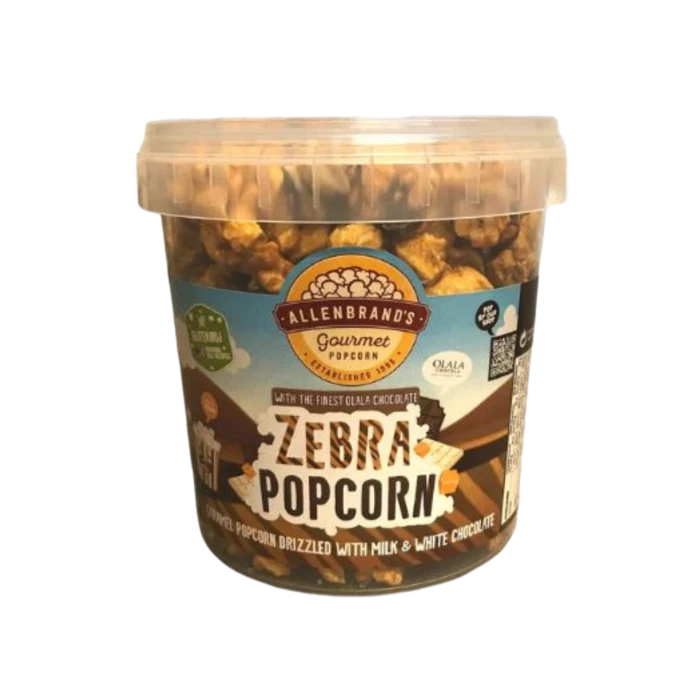 Allenbrands Gourmet Popcorn Zebra Popcorn 1 Allenbrands Gourmet Popcorn Zebra Popcorn