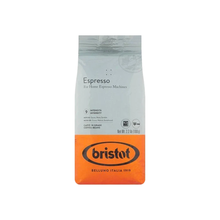 Bristot Espresso Koffiebonen 1kg 1 Bristot Espresso Koffiebonen 1kg