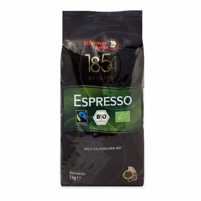 Schirmer Bio Fairtrade Espresso Koffiebonen 1 Schirmer Bio Fairtrade Espresso Koffiebonen