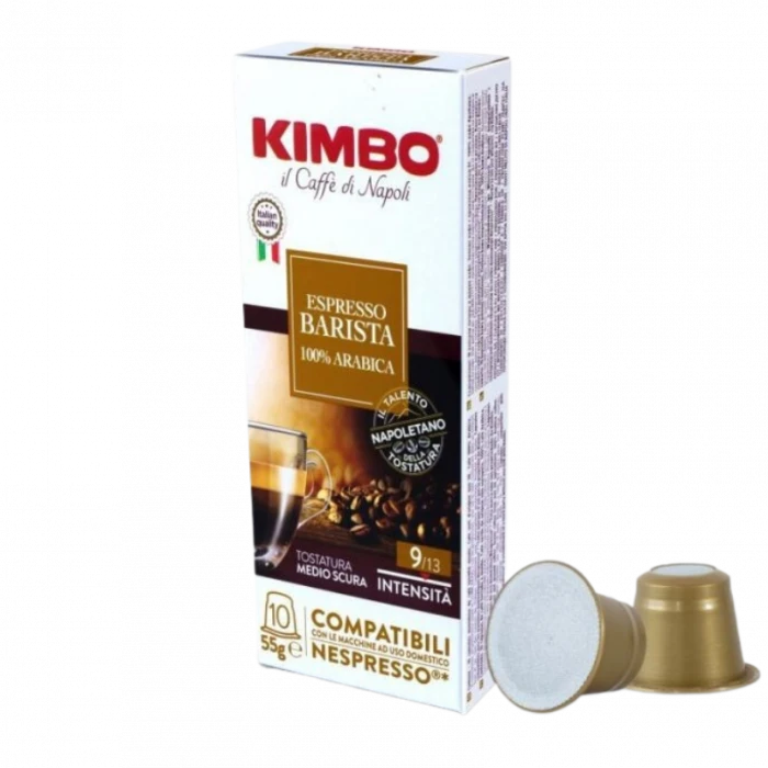 Kimbo Espresso Barista Voor Nespresso® Koffiecups (voor Heen Armonia) 1 Kimbo Espresso Barista Voor Nespresso® Koffiecups (voor Heen Armonia)