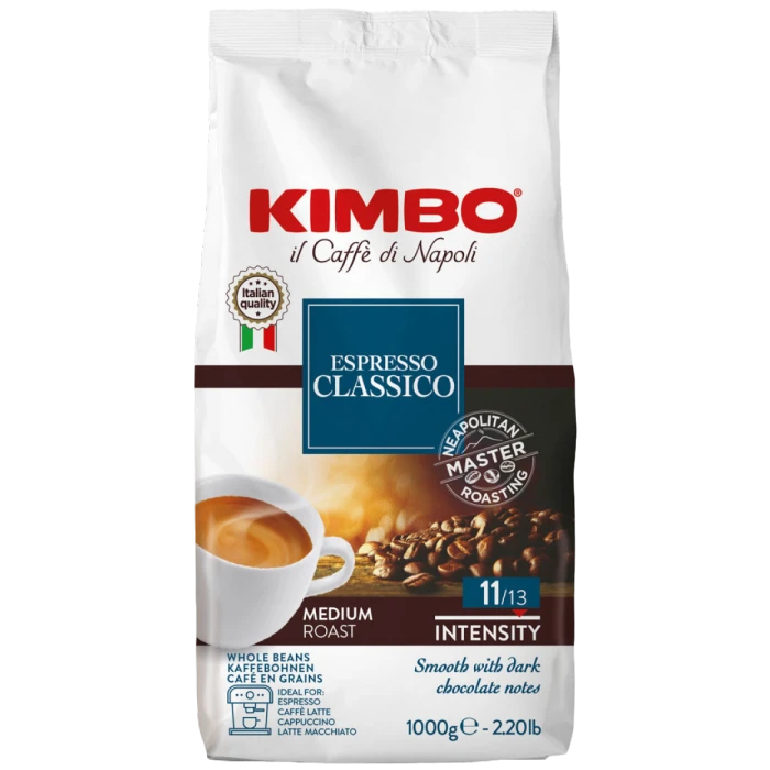 Kimbo Espresso Classico Koffiebonen 1 Kimbo Espresso Classico Koffiebonen