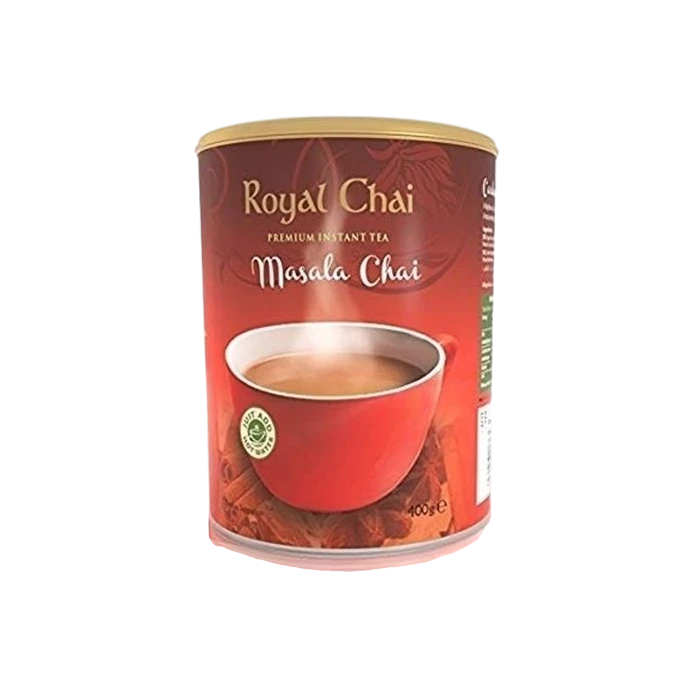 Royal Chai Masala Chai Latte (ongezoet) Bus 400g 1 Royal Chai Masala Chai Latte (ongezoet) Bus 400g